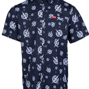 DIXXON Black and White Patterned Shirt
